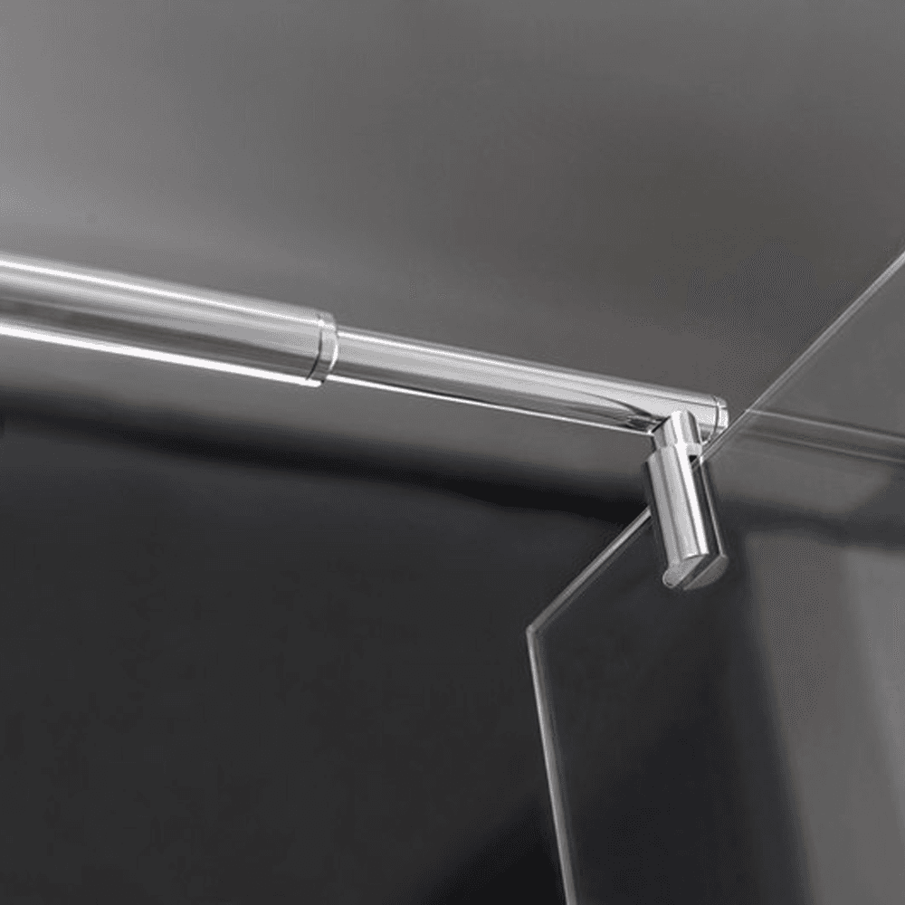 Parete Doccia Walkin Trasparente 8mm H200 Cristal - 5