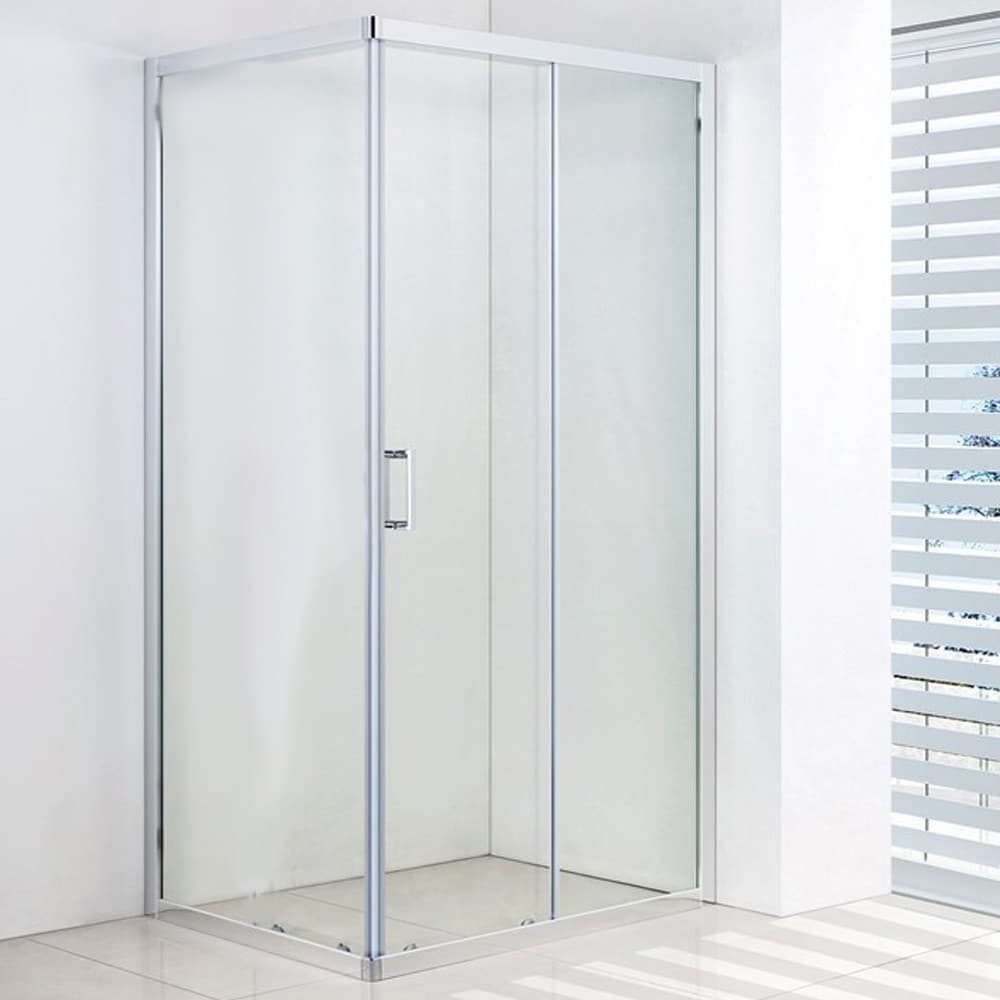 Box Doccia 2 lati Scorrevole Trasparente o Stampato 6mm H185 SLIM - 6