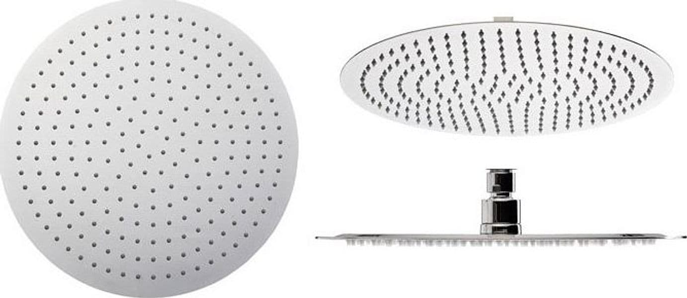 Soffione Doccia Tondo in acciaio inox 20 25 30 35 40 – 33 – Essence Arredo Bagno – lampada