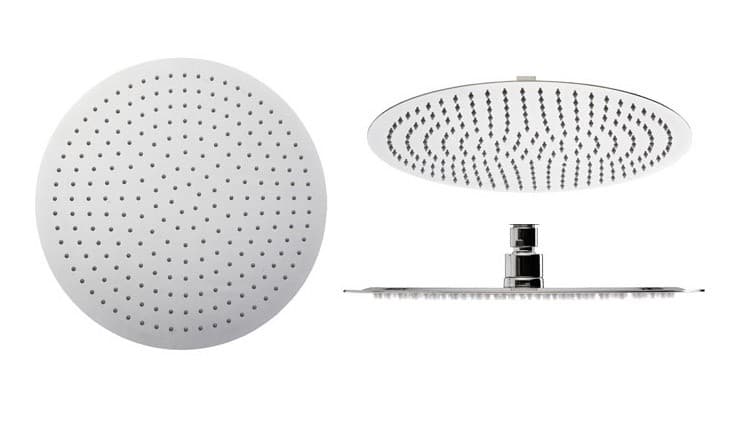 Soffione Doccia Tondo in acciaio inox 20 25 30 35 40 - 4