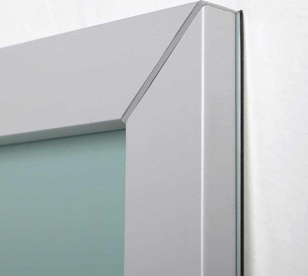 Specchio 90x70 reversibile con lampada a led di 20cm - 6