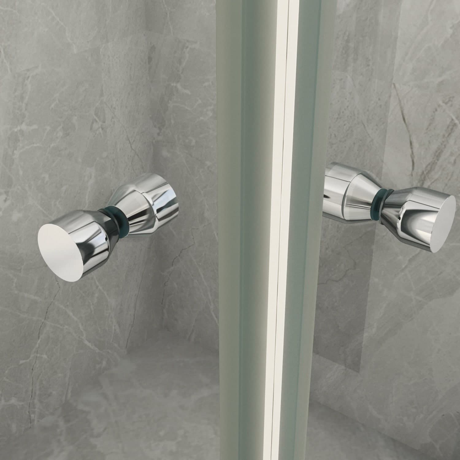 Box doccia 2 lati scorrevole trasparente 6mm h195 SMART - 5