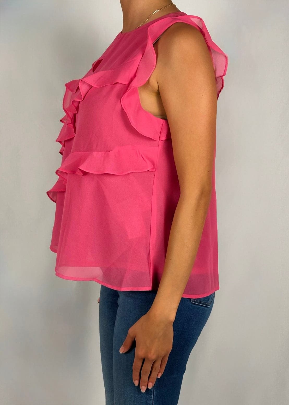 Blusa  fucsia tortona - 3