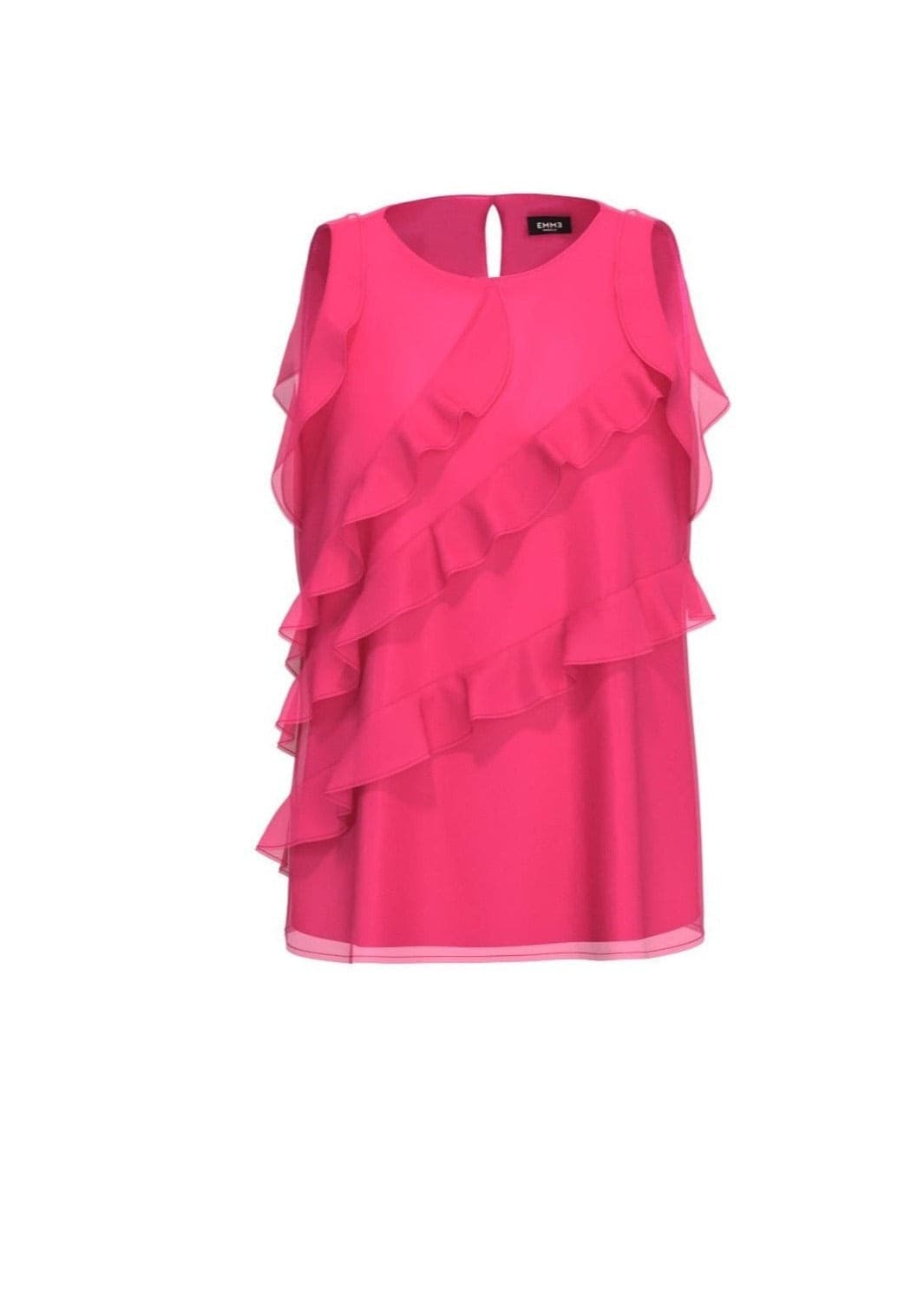 Blusa  fucsia tortona - 4