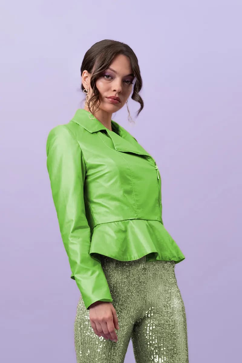 NUALY GLAMOUR | Giacca di pelle - 3