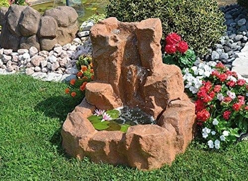 Cascata in Vetroresina da Giardino Toce cm 87x75x85 Litri 80 - 2