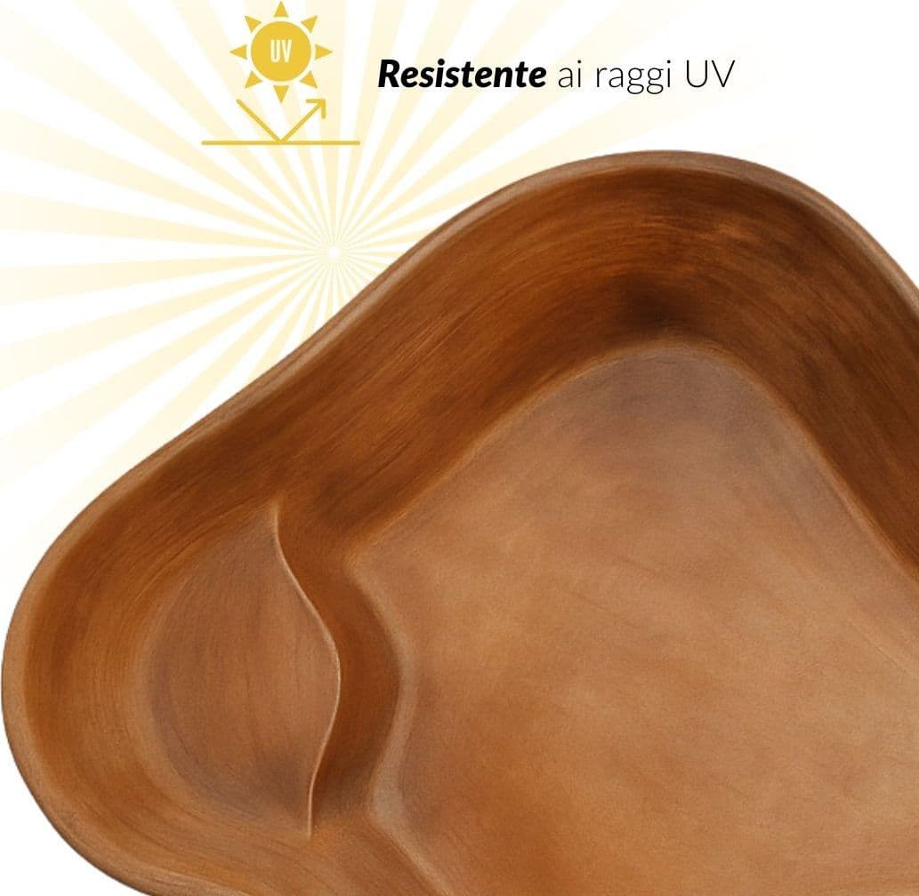 Laghetto in Vetroresina modello Bahamas Perle d'Acqua cm 238x168x50 Litri 900 - 5