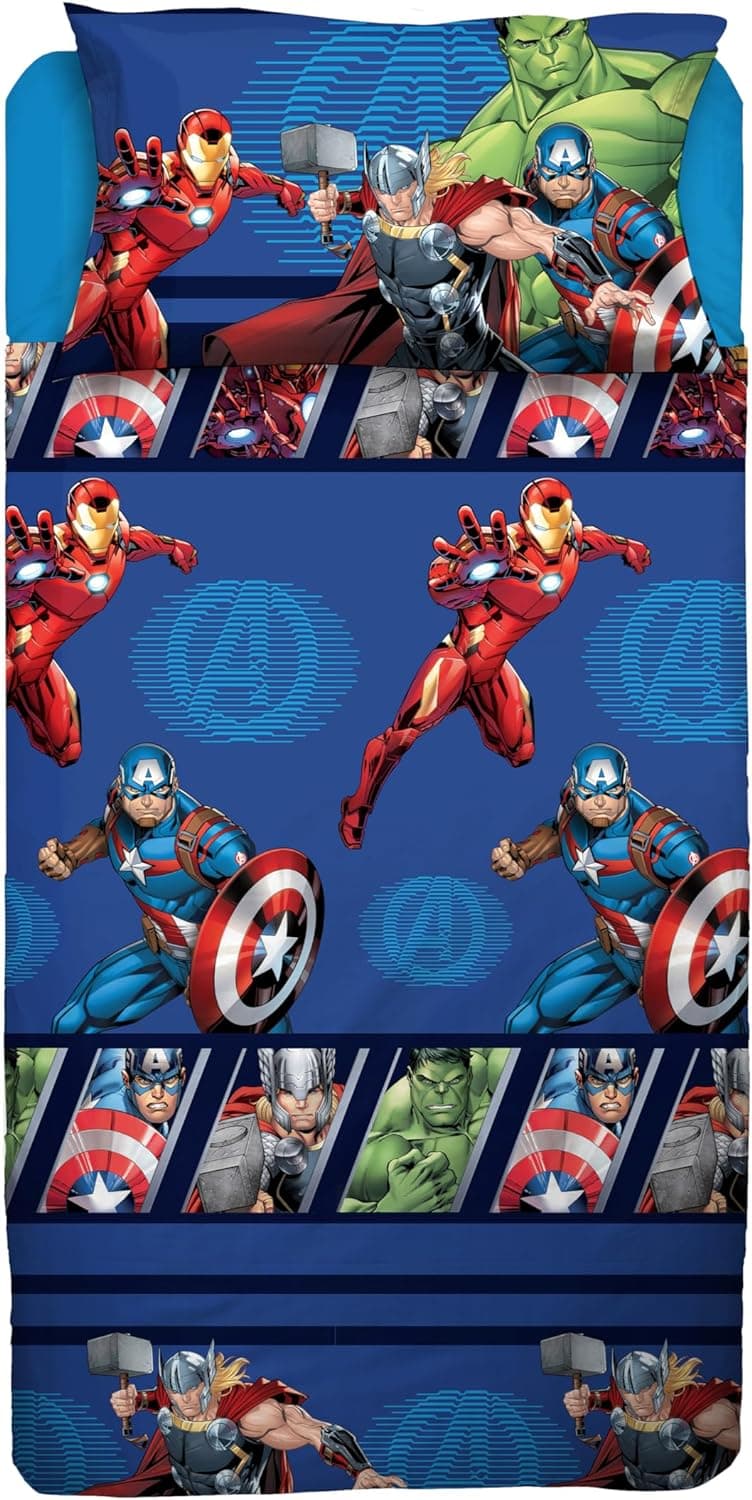 Completo lenzuola avengers  100% cotone – Disney - 3