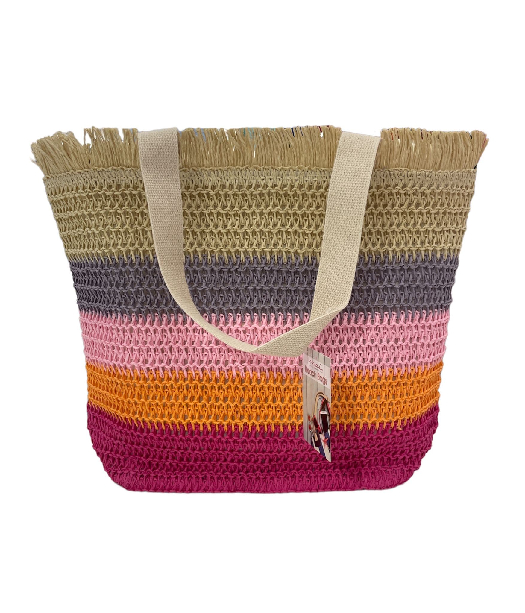 Borsa mare rainbow con zip – Maè Via Roma,60 - 3
