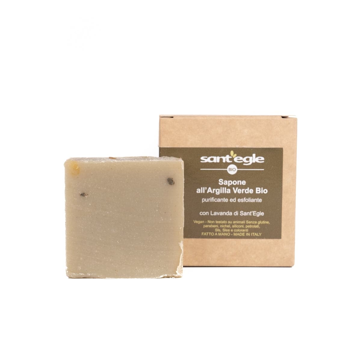 Sapone solido bio per viso e corpo, 100 gr in Saponette Sant’Egle Shop Biologico - Sorano, commercioVirtuoso.it