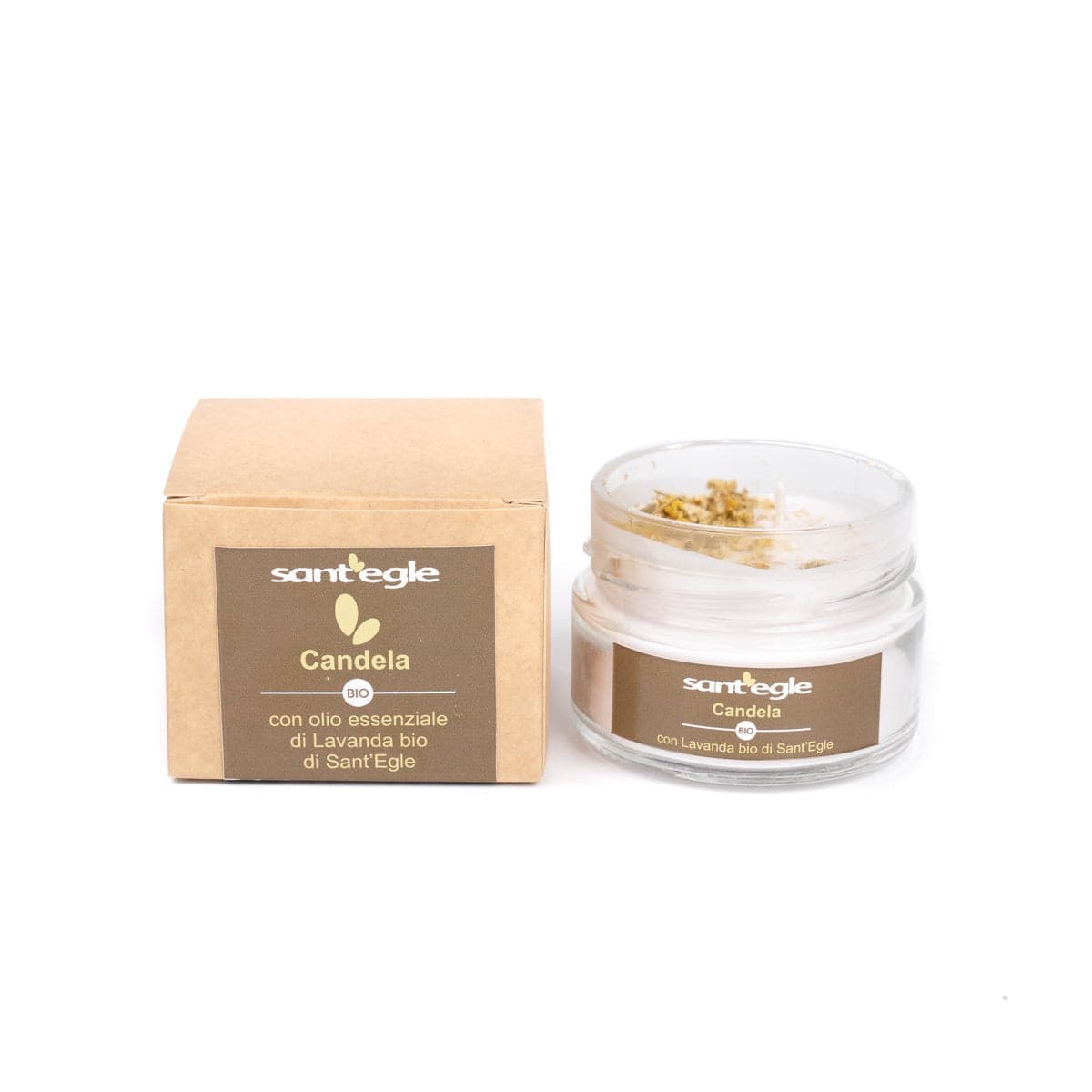 Candela 100% bio, respirabile in Lumini Sant’Egle Shop Biologico - Sorano, commercioVirtuoso.it