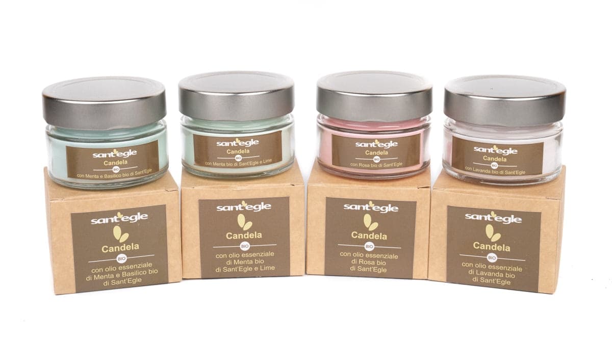 Candela 100% bio, respirabile in Lumini Sant’Egle Shop Biologico - Sorano, commercioVirtuoso.it