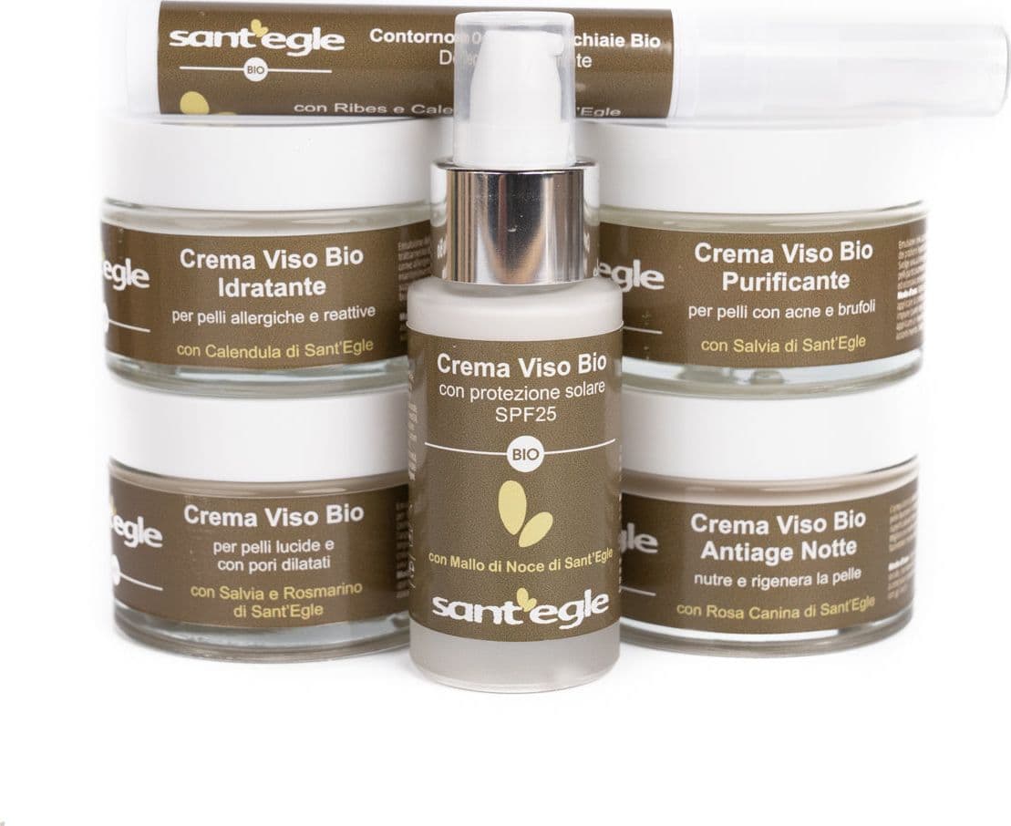 Crema viso bio da 10 ml a 50 ml