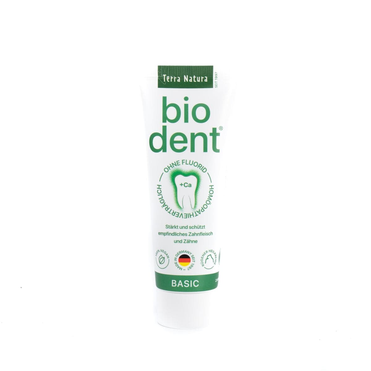 Dentifricio bio, senza zucchero con stevia