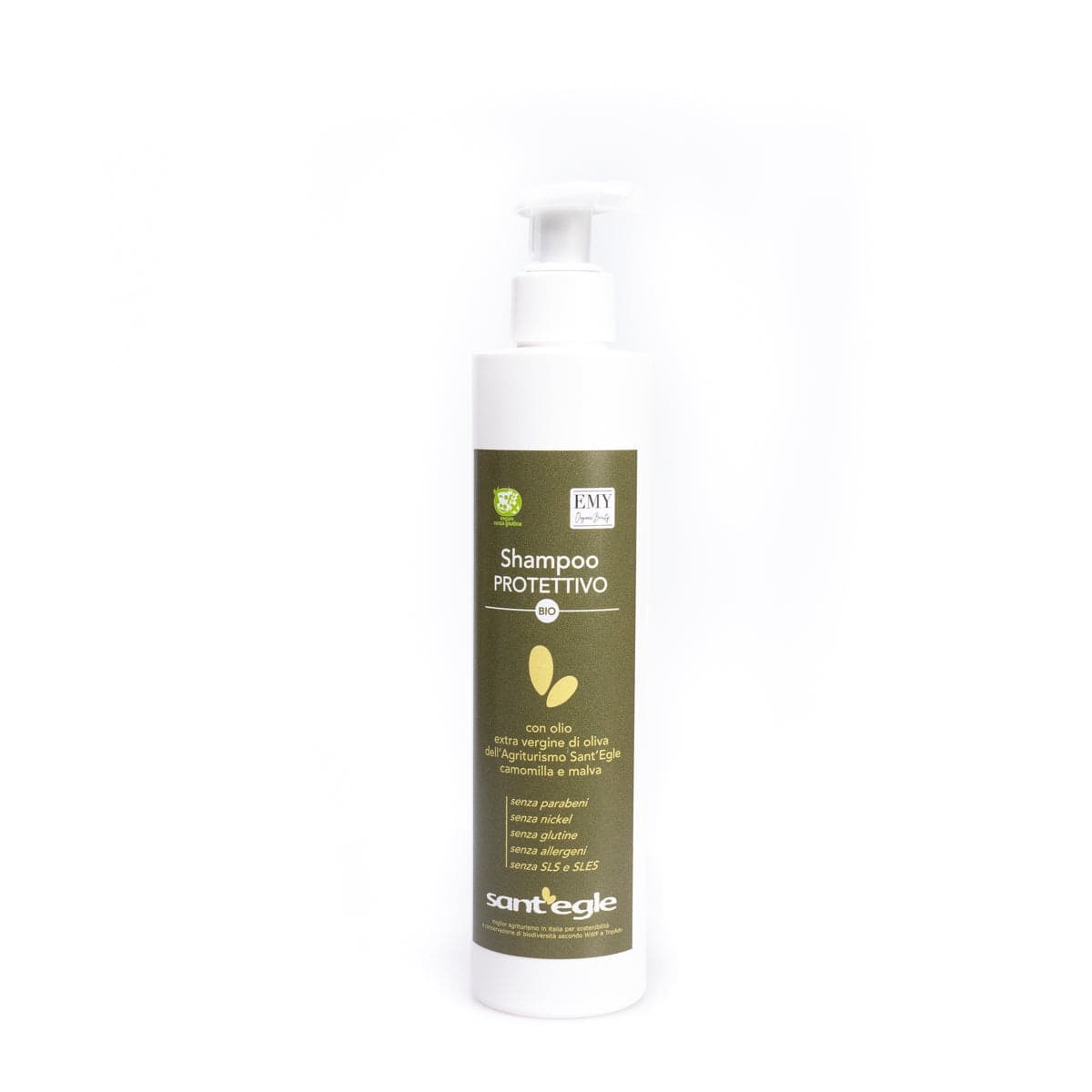 Shampoo biologico, 200 ml in Shampoo e balsamo Sant’Egle Shop Biologico - Sorano, commercioVirtuoso.it