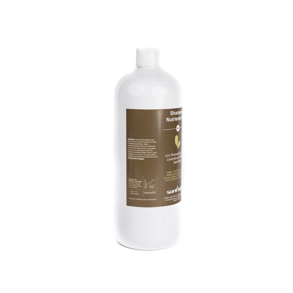 Shampoo biologico, 200 ml in Shampoo e balsamo Sant’Egle Shop Biologico - Sorano, commercioVirtuoso.it