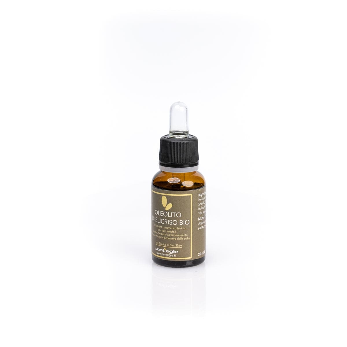 Oleolito di Elicriso Biologico, cosmetico in Oli per il corpo Sant’Egle Shop Biologico - Sorano, commercioVirtuoso.it