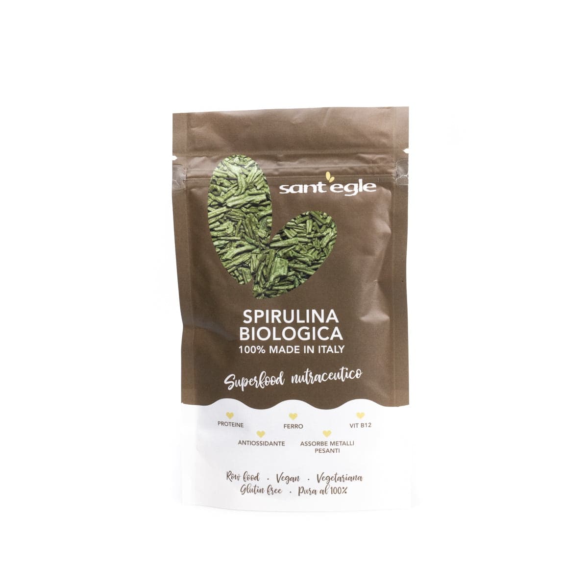 Spirulina Biologica Italiana Croccante, 50 gr - 41