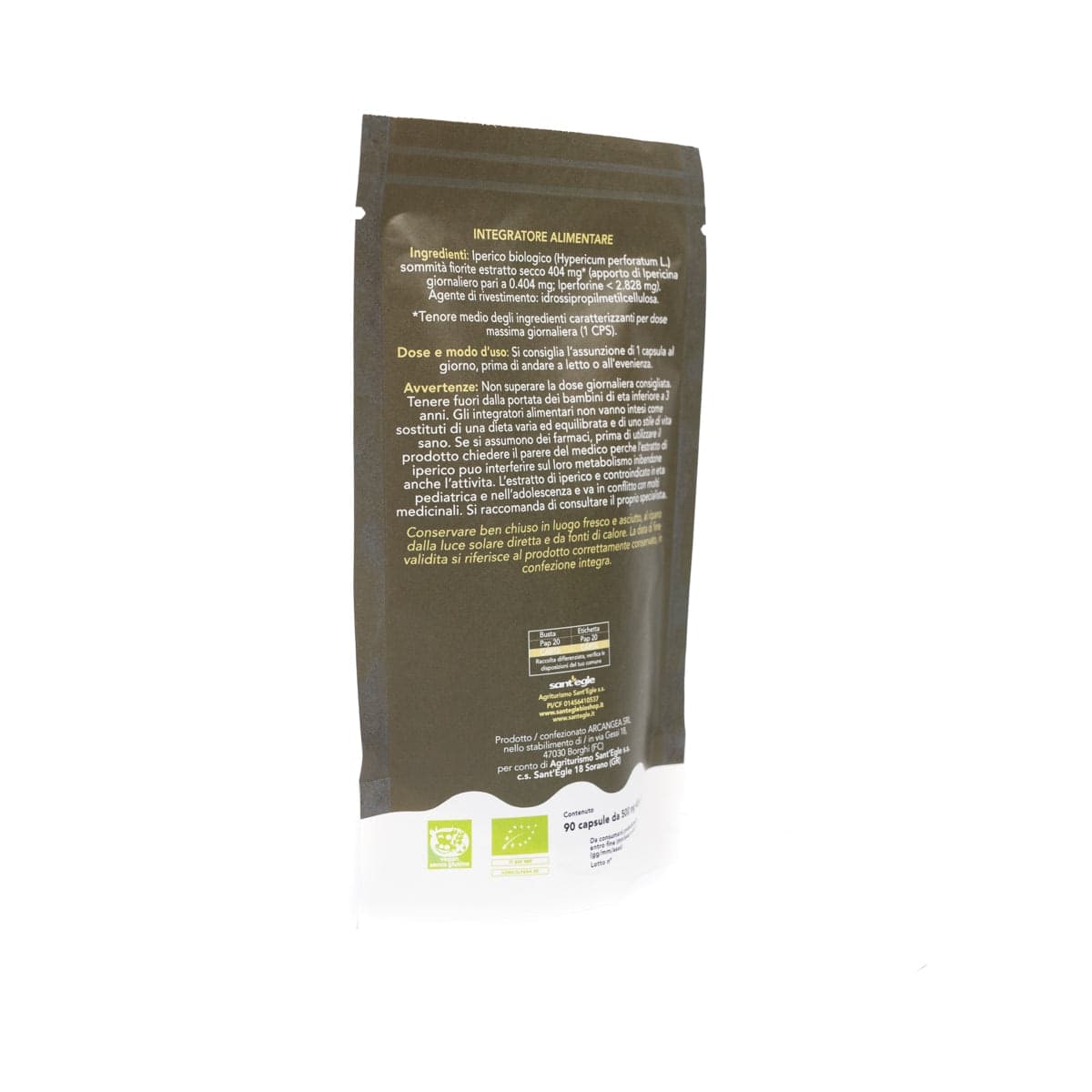 Iperico bio, 90 capsule - 21