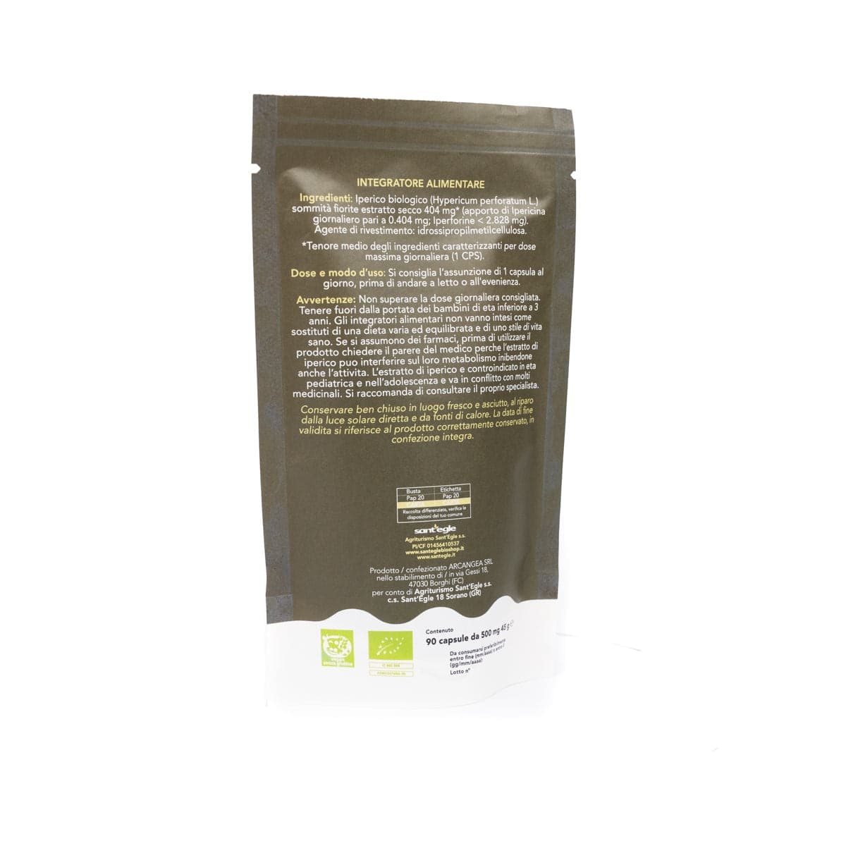 Iperico bio, 90 capsule - 23