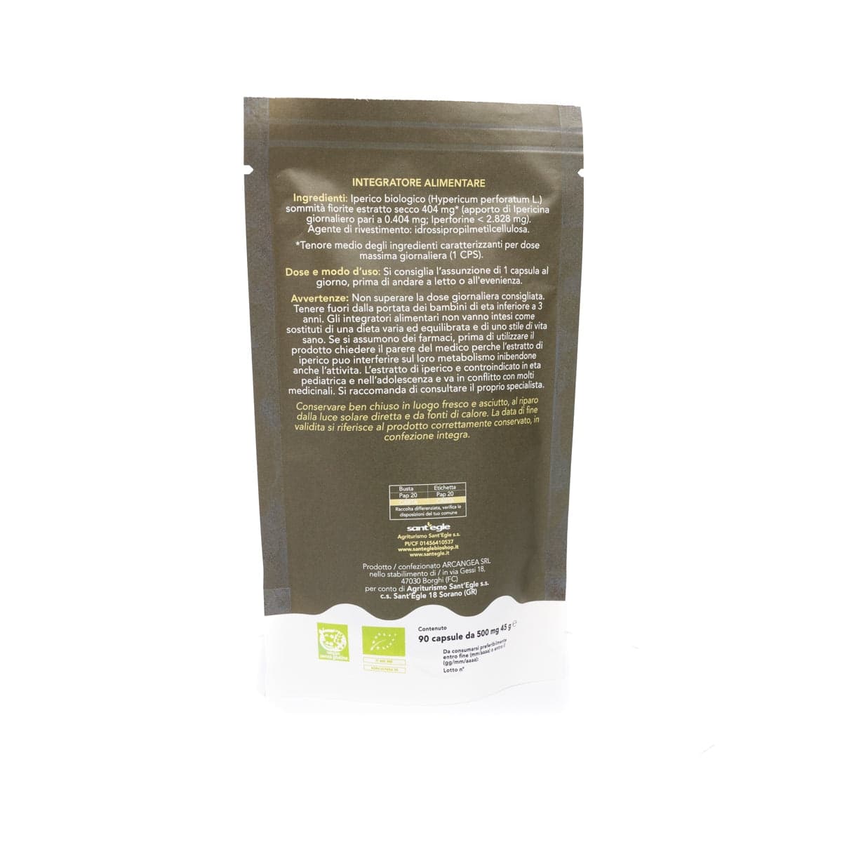 Iperico bio, 90 capsule - 24