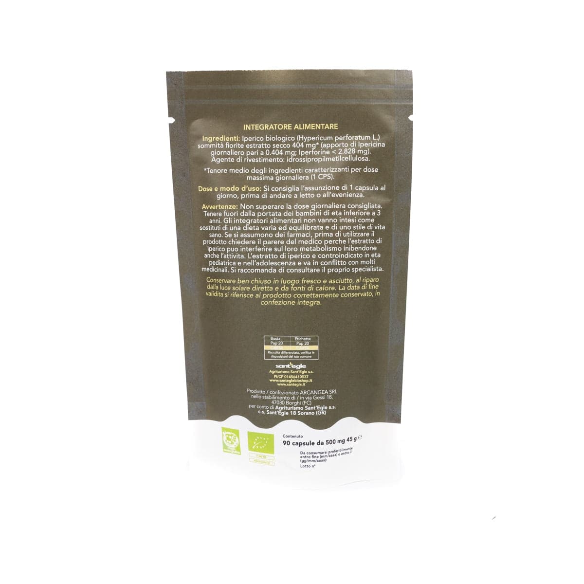 Iperico bio, 90 capsule - 26
