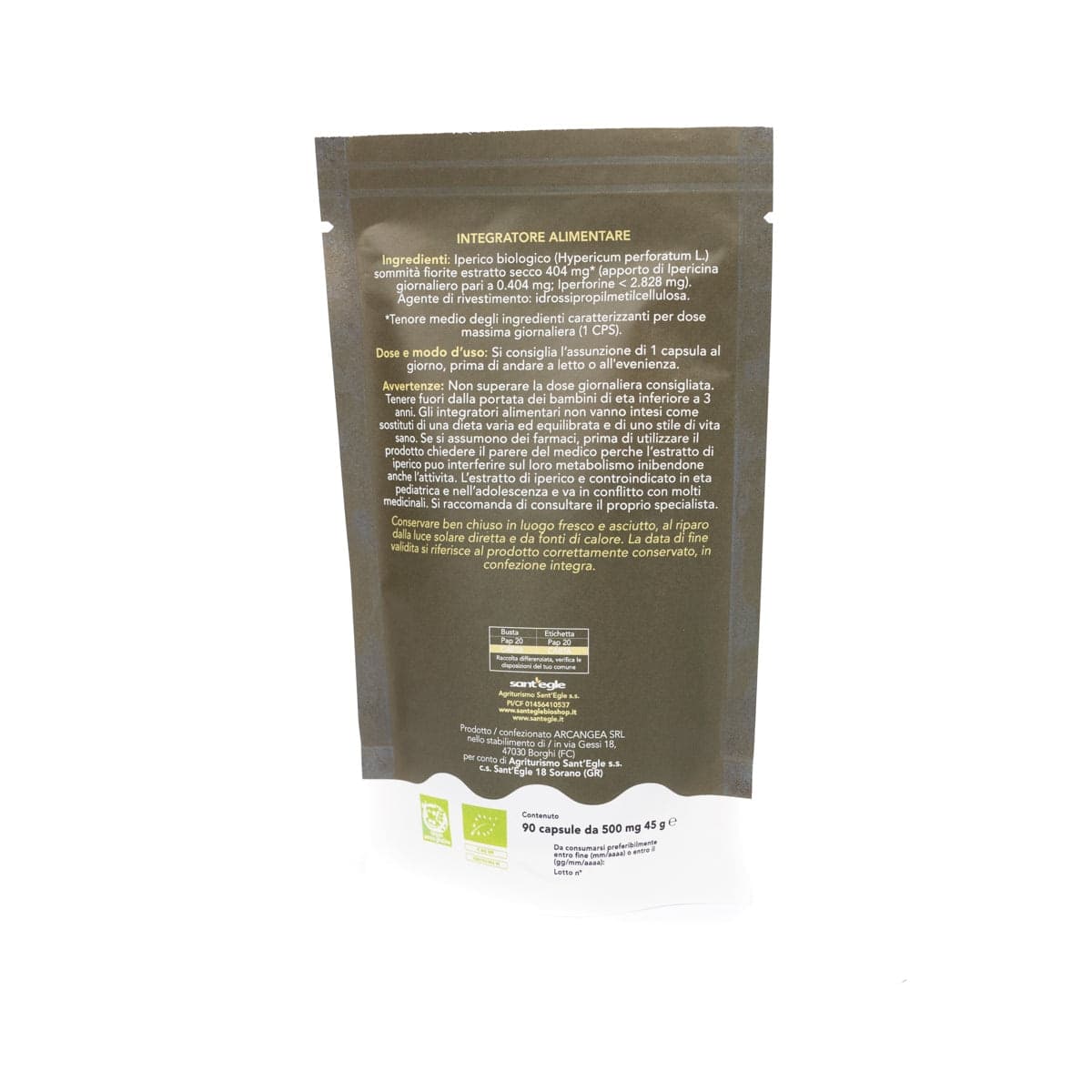 Iperico bio, 90 capsule - 27