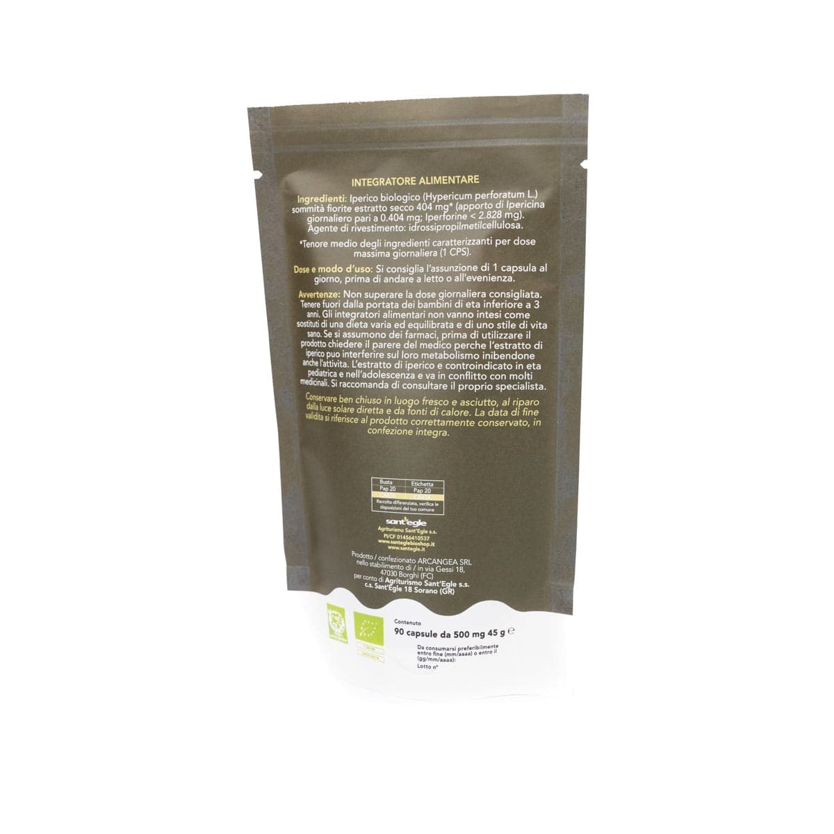Iperico bio, 90 capsule - 28