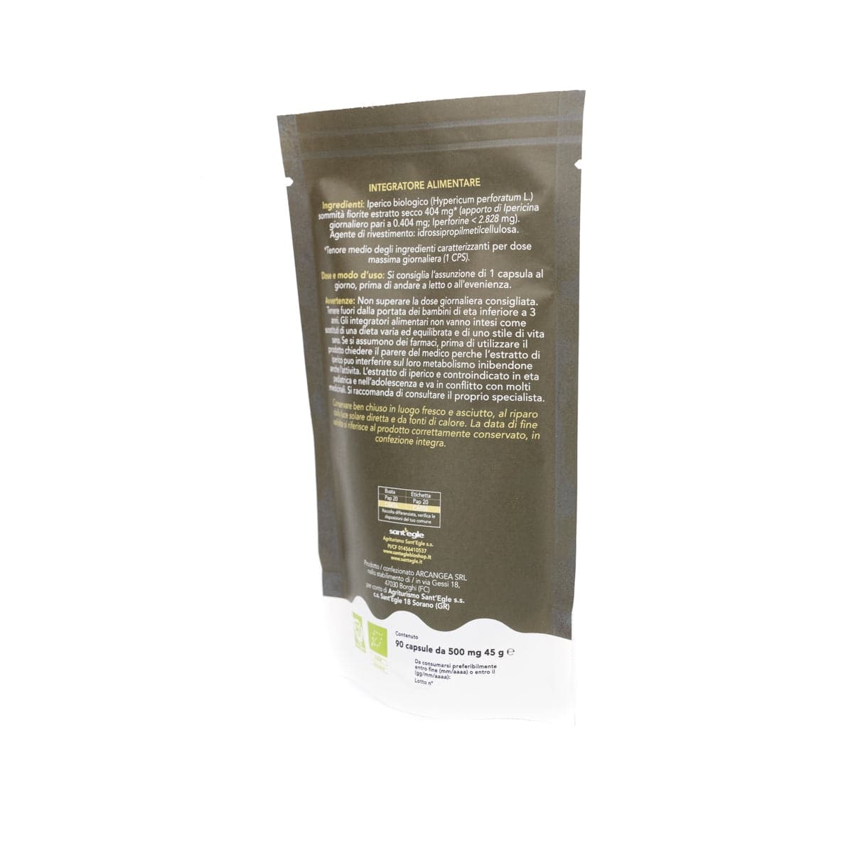 Iperico bio, 90 capsule - 30