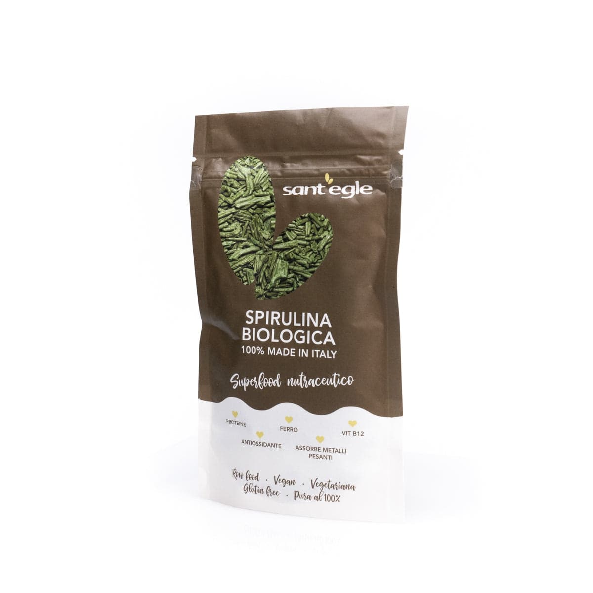 Spirulina Biologica Italiana Croccante in Spirulina Sant’Egle Shop Biologico - Sorano, commercioVirtuoso.it