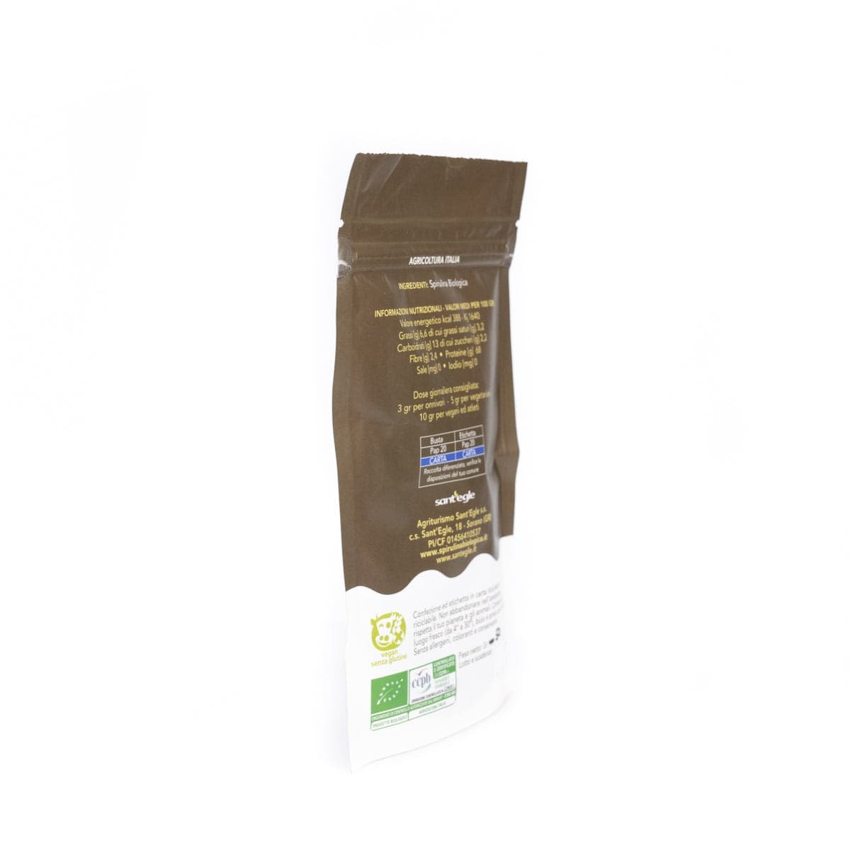 Spirulina Biologica Italiana Croccante in Spirulina Sant’Egle Shop Biologico - Sorano, commercioVirtuoso.it