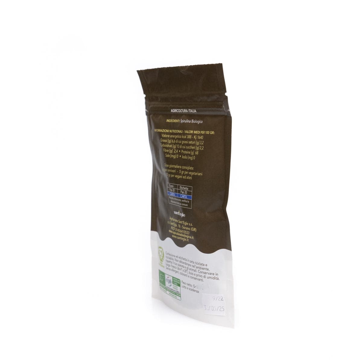 Spirulina Biologica Italiana Croccante - 32