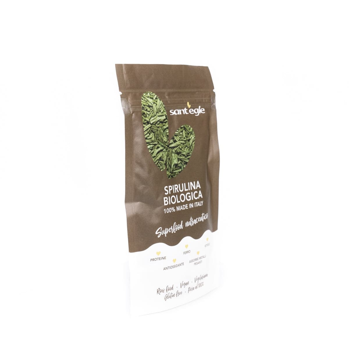 Spirulina Biologica Italiana Croccante - 40