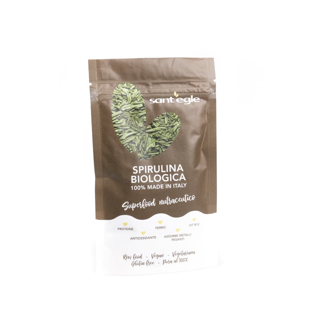 Spirulina Biologica Italiana Croccante - 44