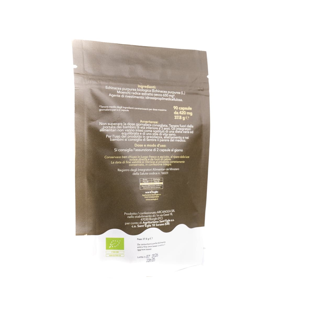 Echinacea Purpurea biologica, 90 capsule - 24