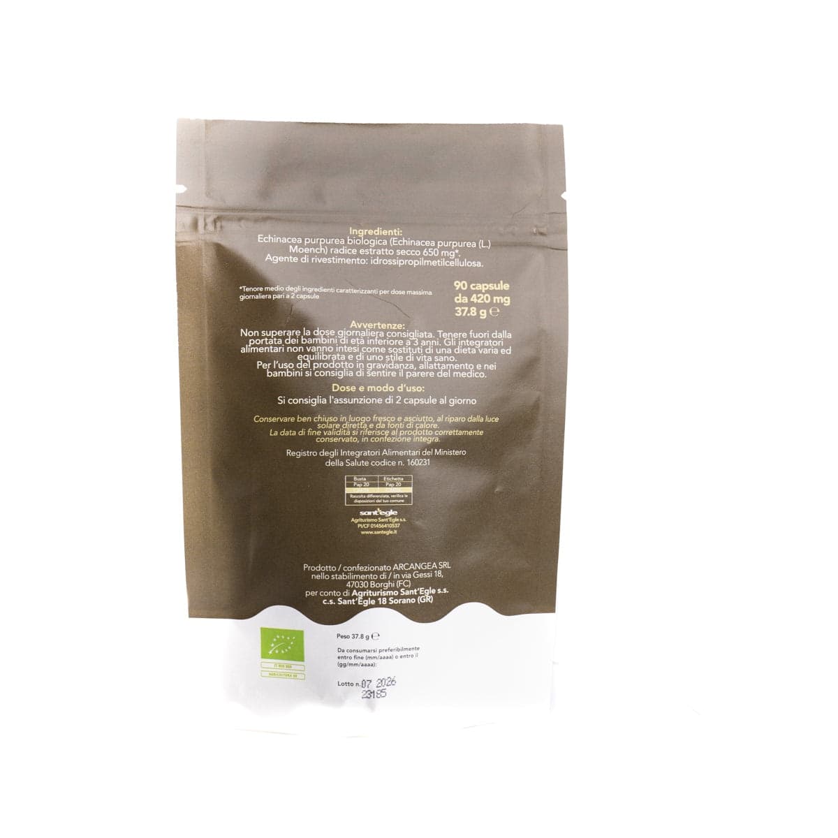 Echinacea Purpurea biologica, 90 capsule - 26