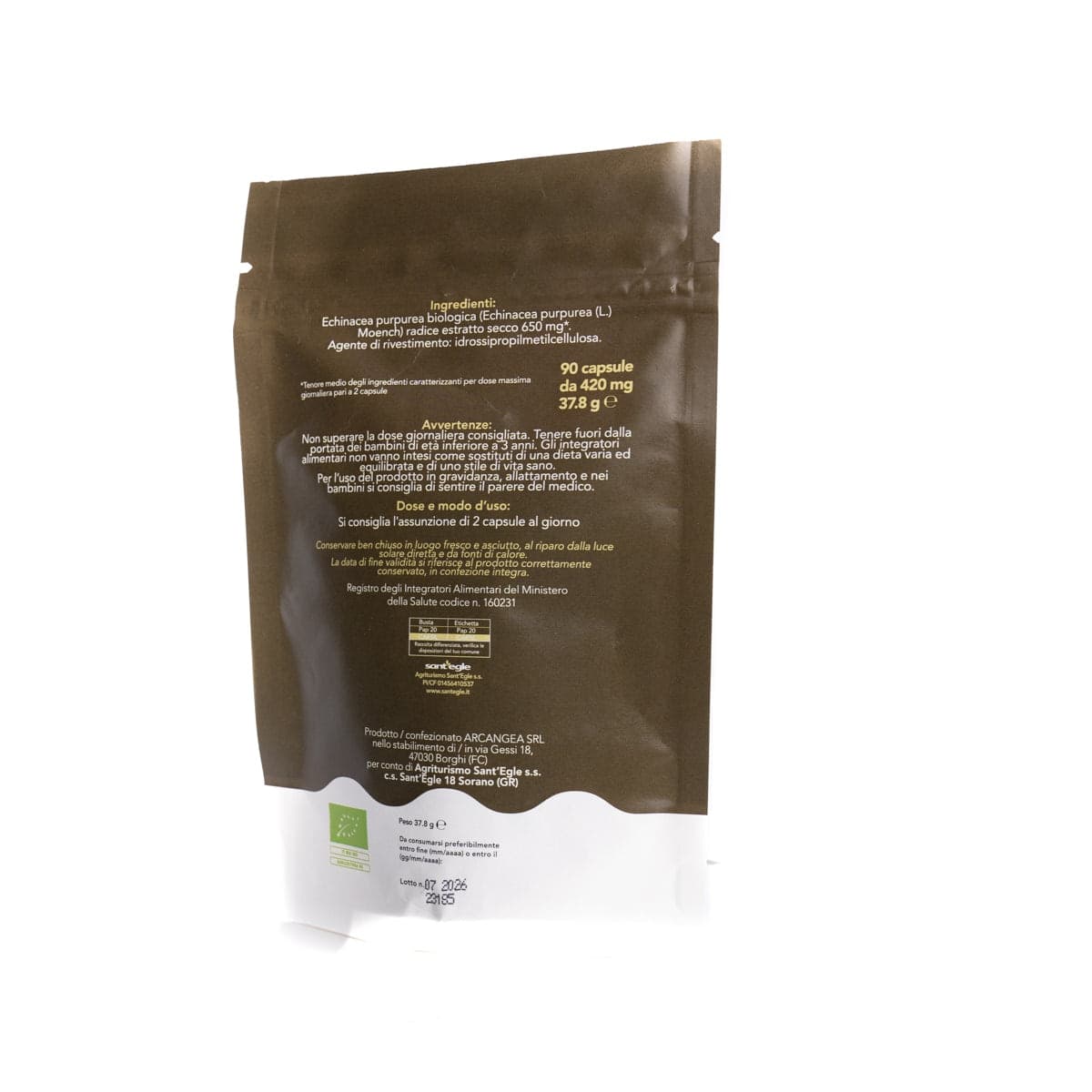 Echinacea Purpurea biologica, 90 capsule - 29