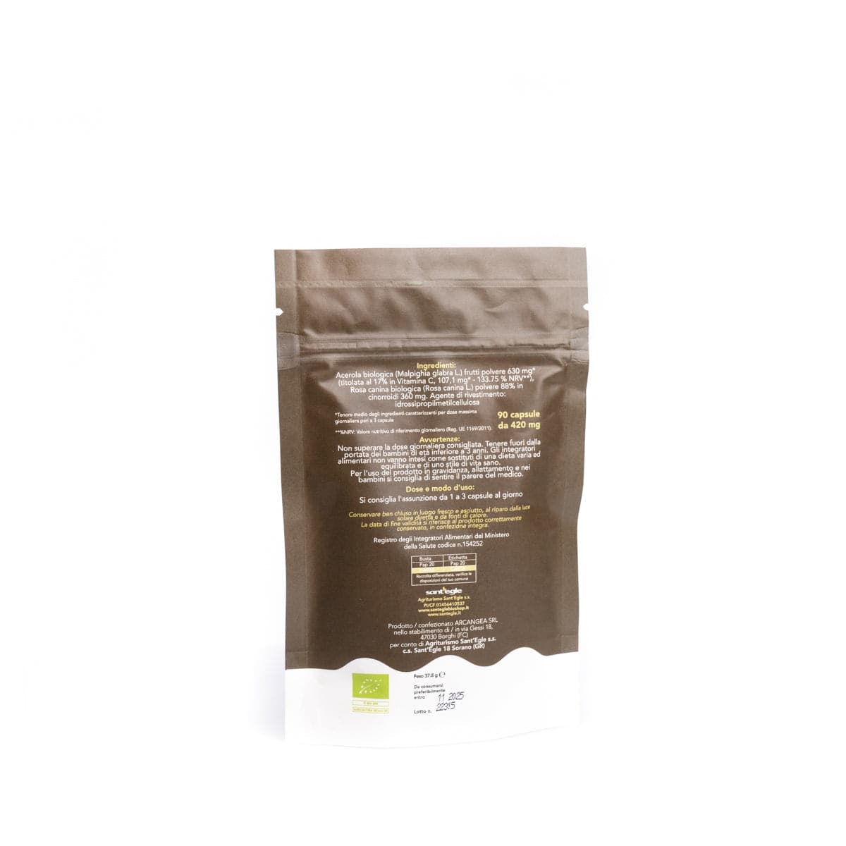 Vitamina C biologica, 90 capsule - 22