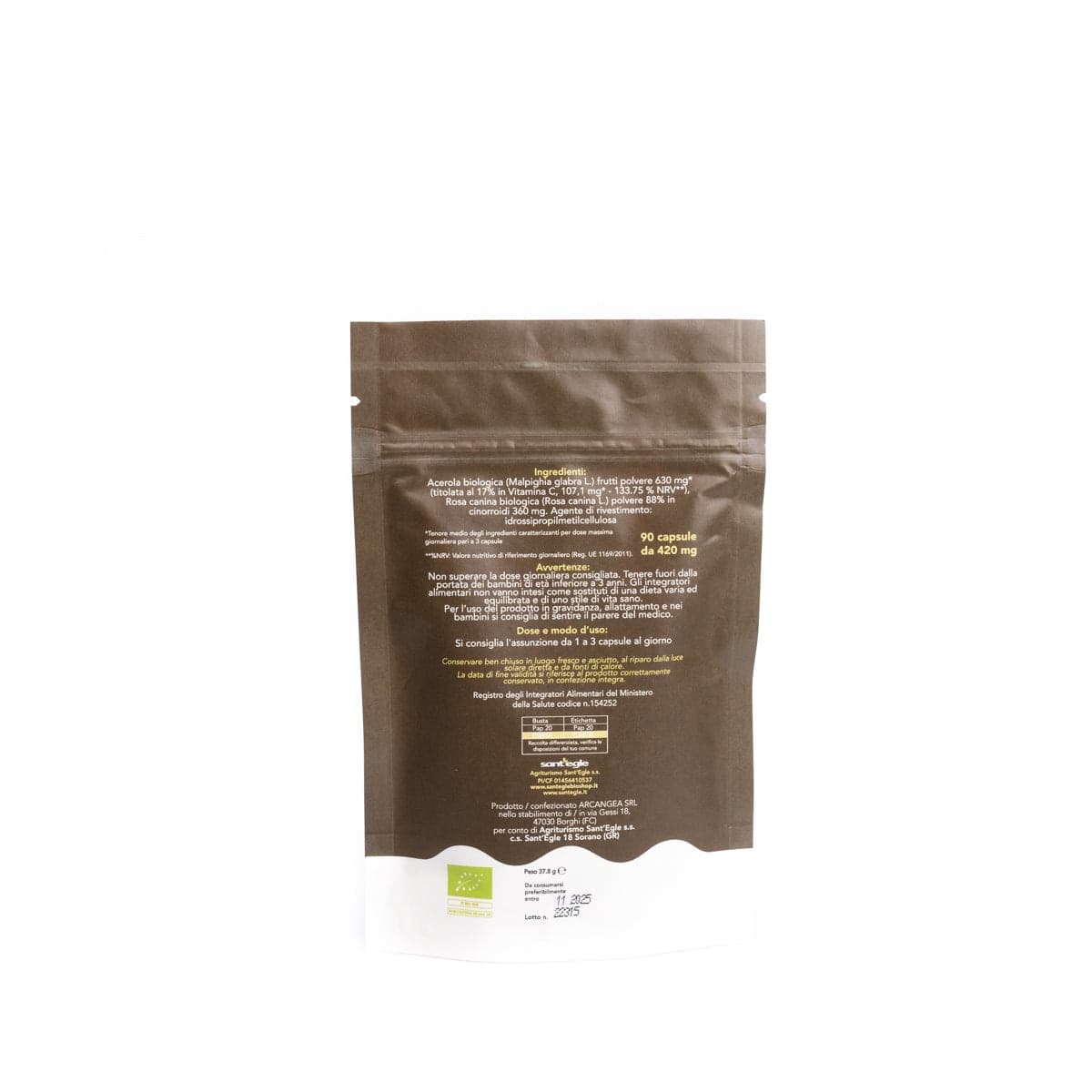 Vitamina C biologica, 90 capsule - 23