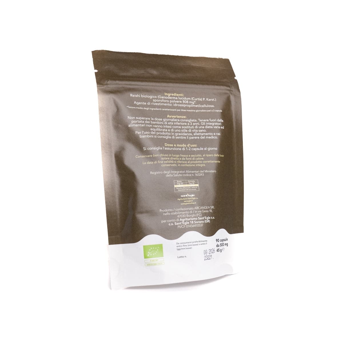 Reishi - Ganoderma Lucidum - Ling Zhi bio, 90 capsule - 24