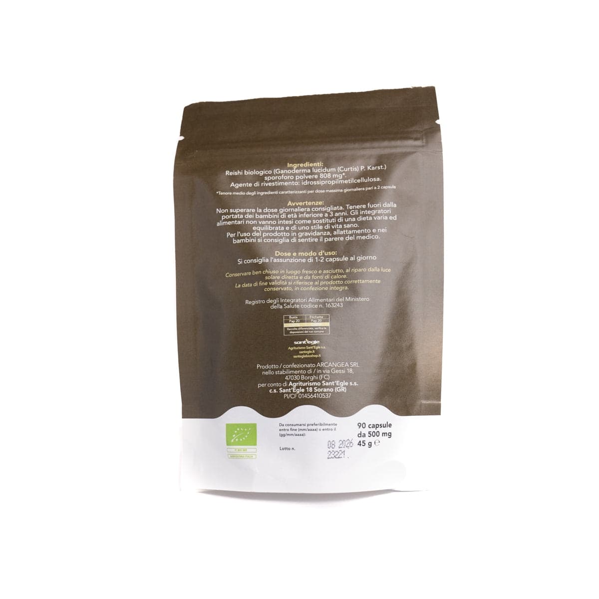 Reishi - Ganoderma Lucidum - Ling Zhi bio, 90 capsule - 27
