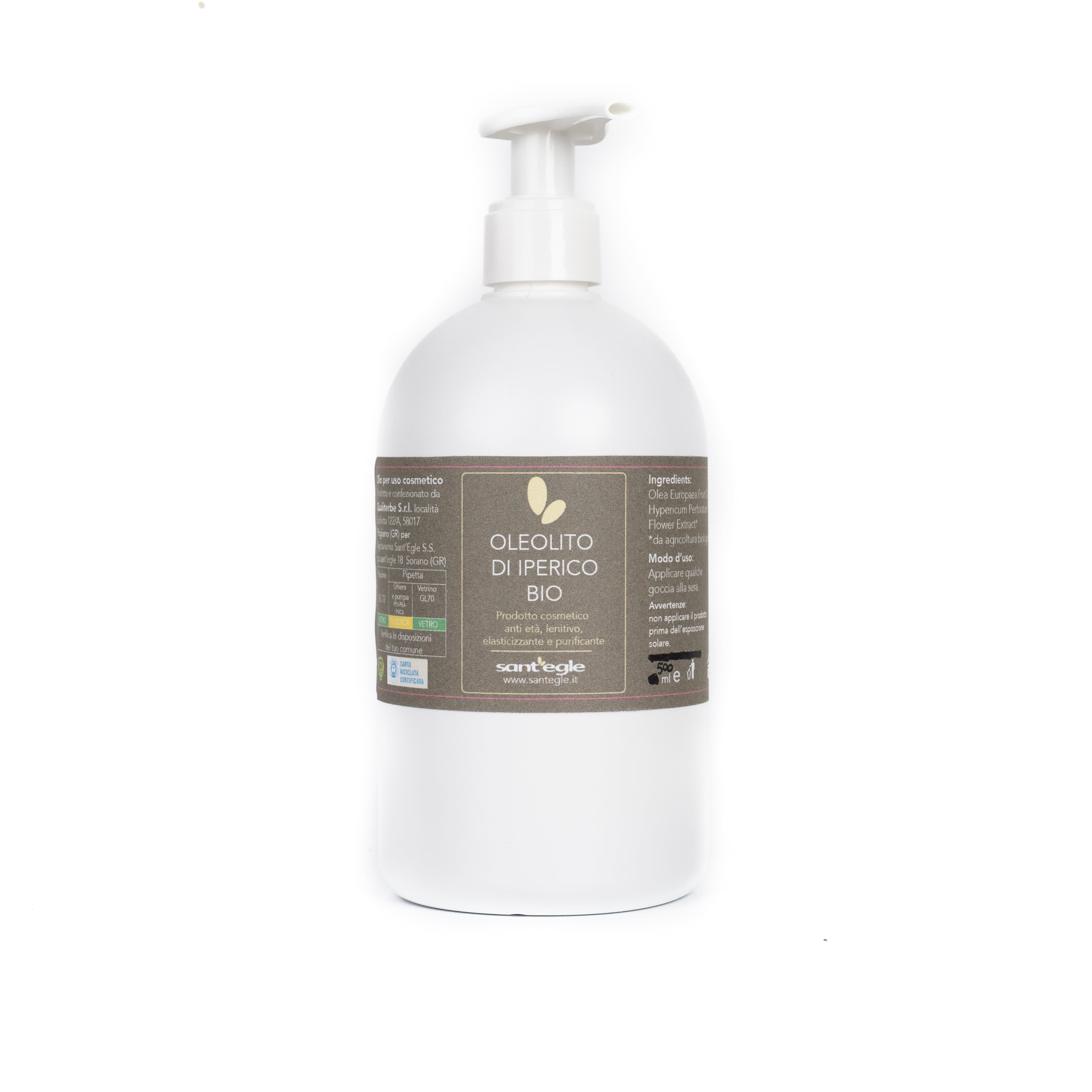 Oleolito di Iperico Biologico, cosmetico - 42