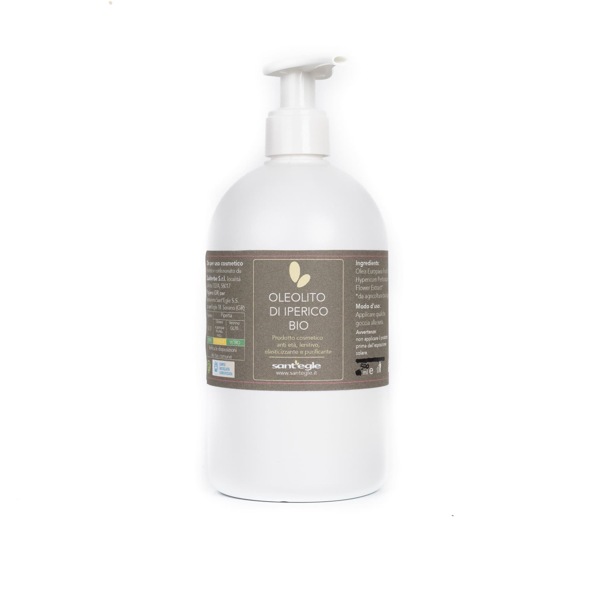 Oleolito di Iperico Biologico, cosmetico in Oli per il corpo Sant’Egle Shop Biologico - Sorano, commercioVirtuoso.it
