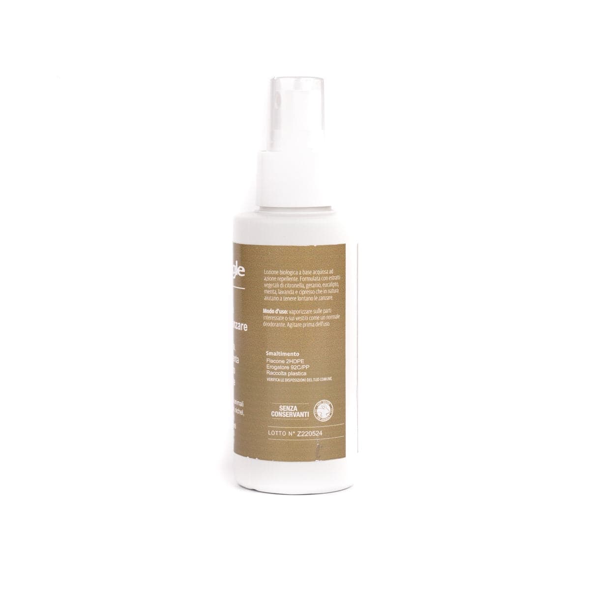 Repellente Zanzare biologico, 100 ml in Spray Sant’Egle Shop Biologico - Sorano, commercioVirtuoso.it