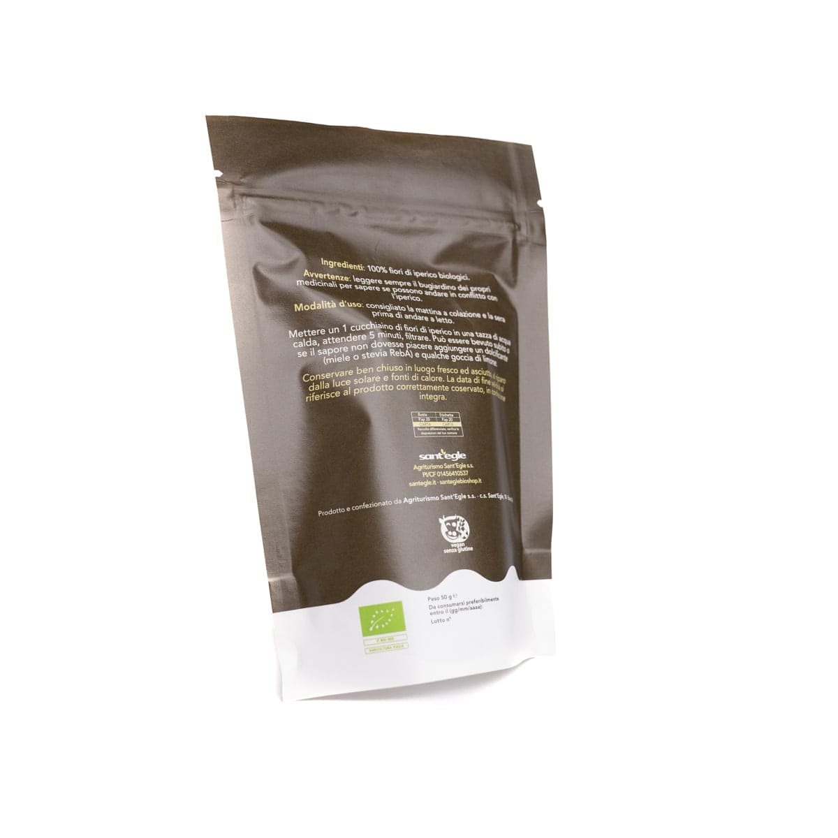Tisana di Fiori di Iperico biologico, 50 gr - 26