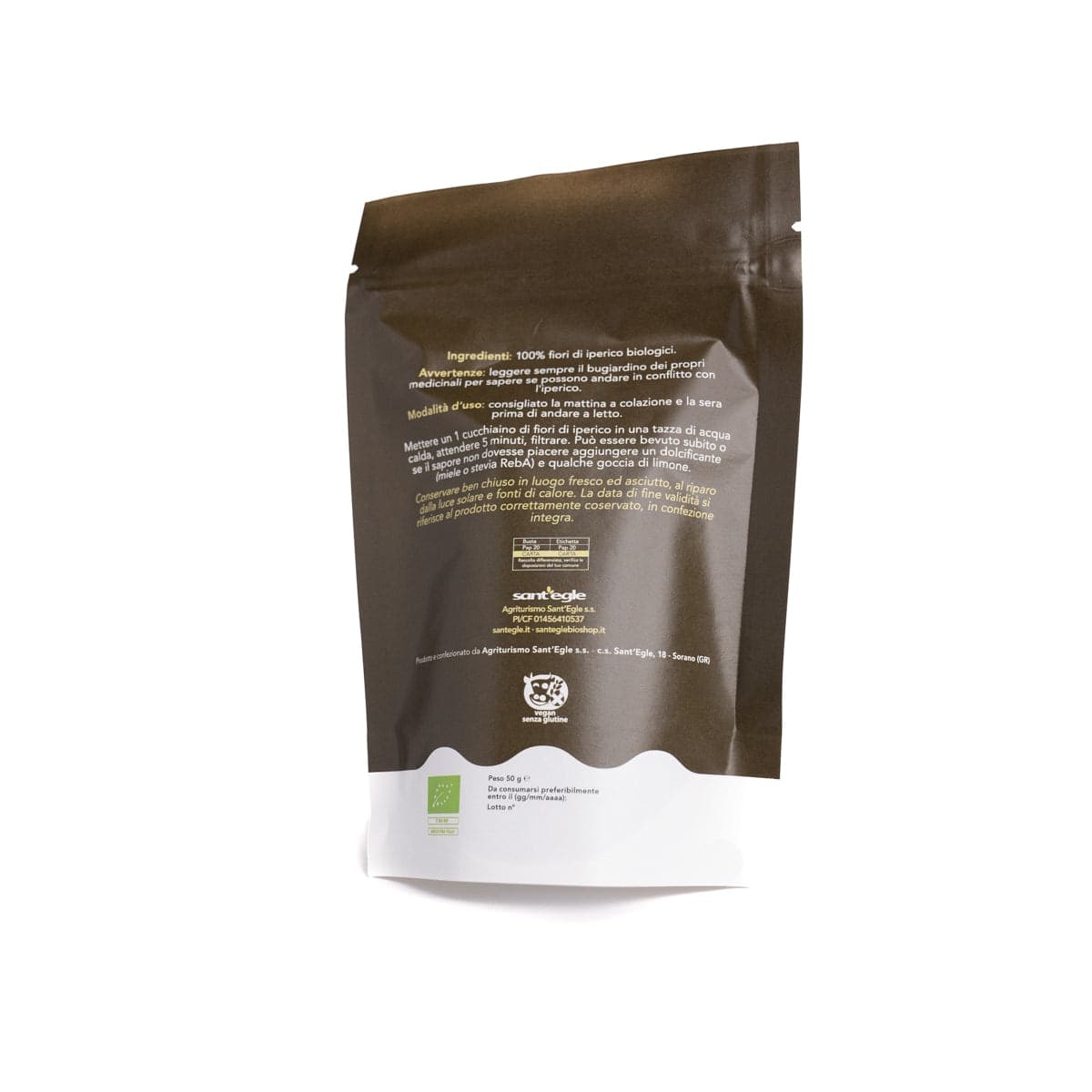 Tisana di Fiori di Iperico biologico, 50 gr - 31