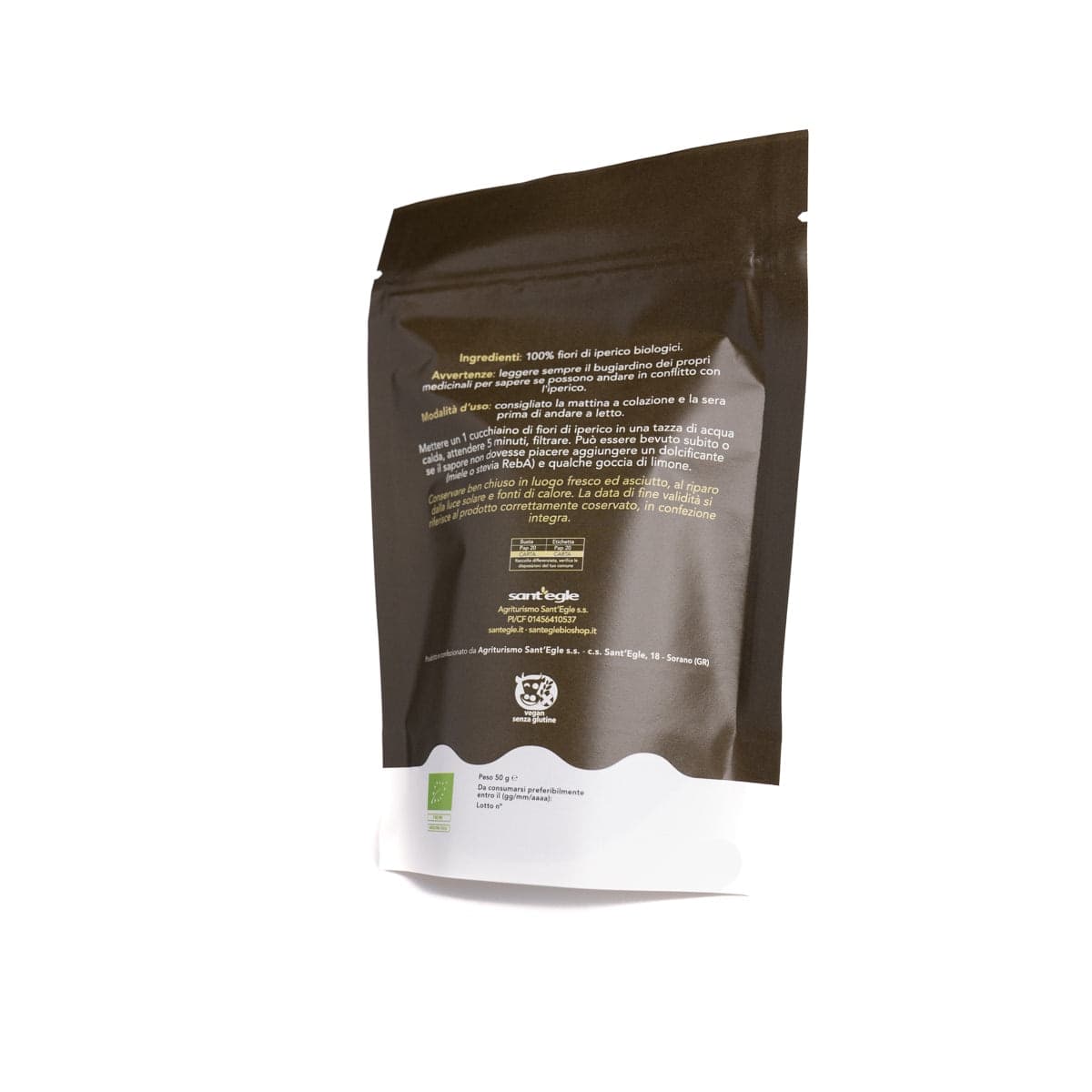 Tisana di Fiori di Iperico biologico, 50 gr - 32