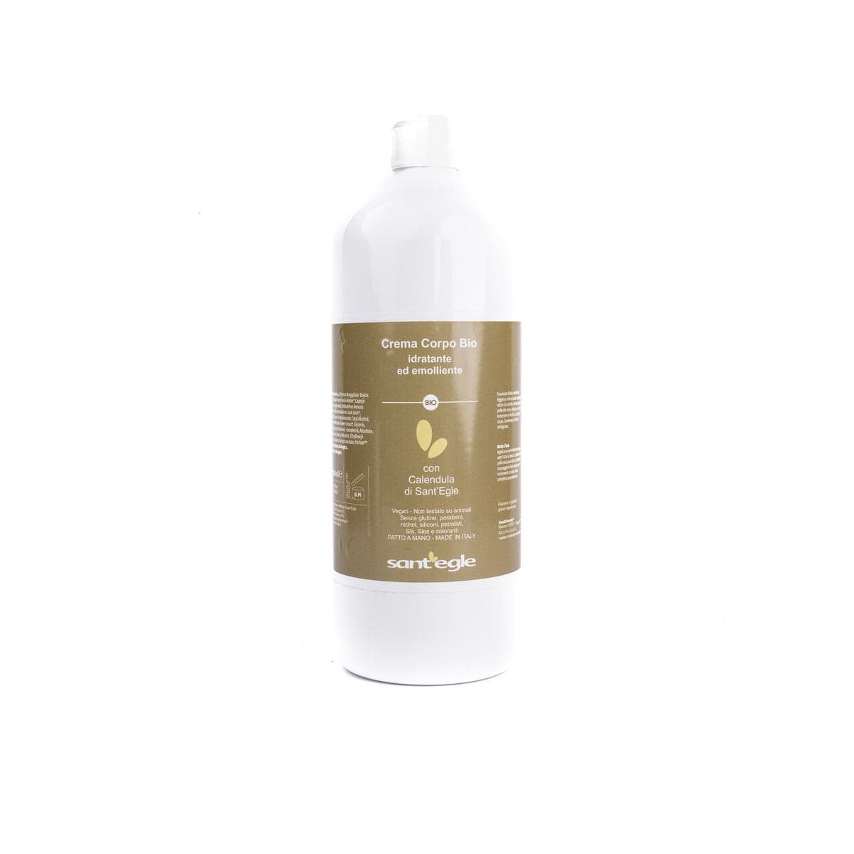Crema idratante corpo biologica, 1lt