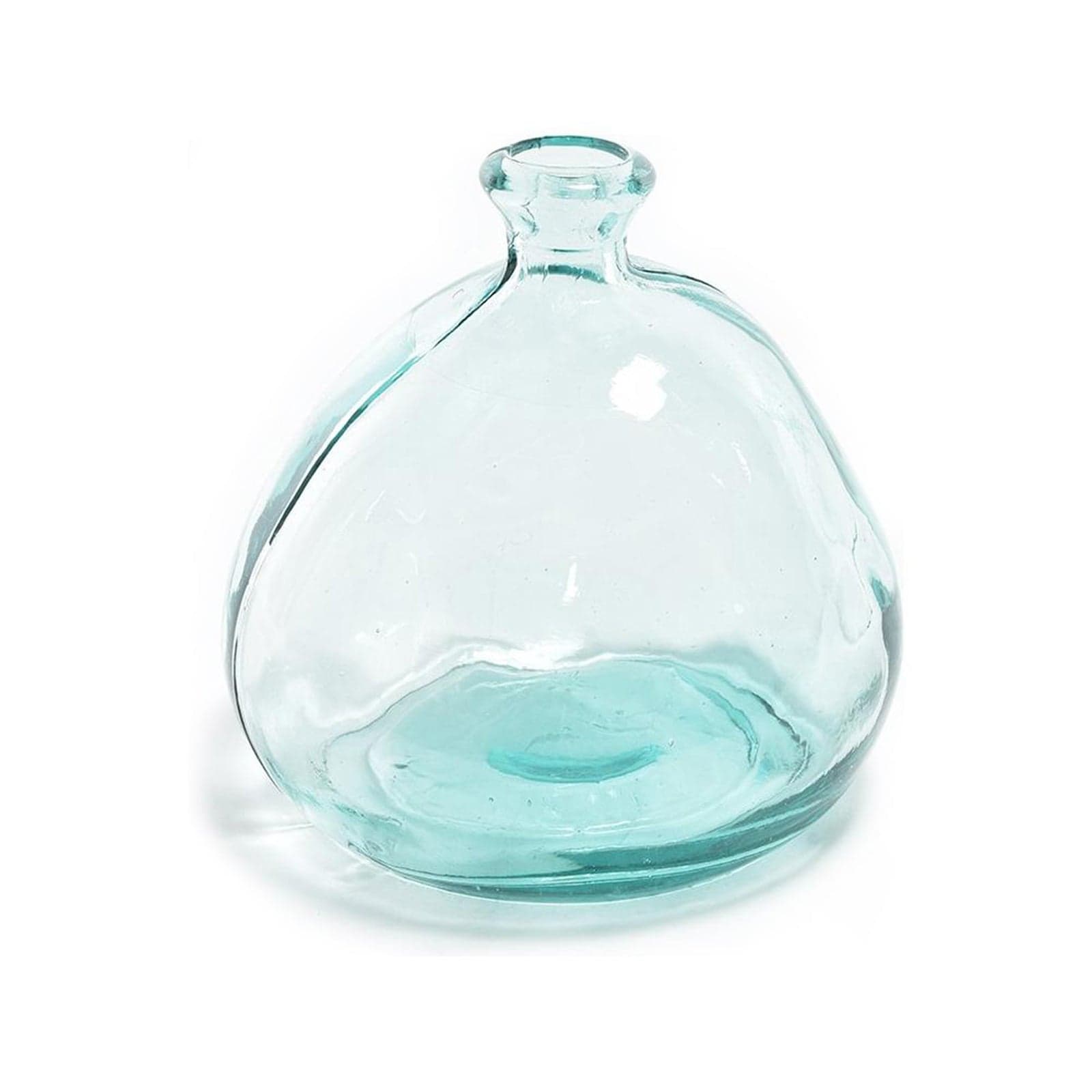 Vaso in vetro trasparente, recipiente a forma di sfera - 2