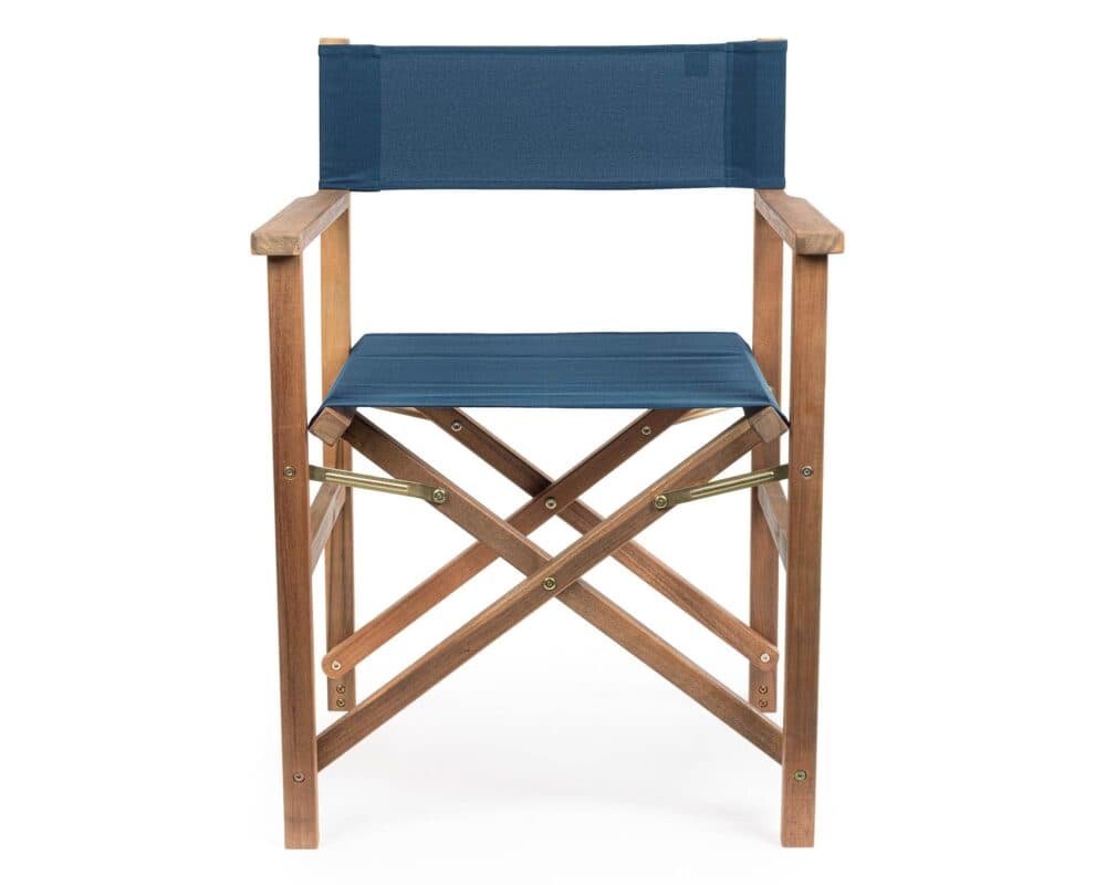 Sedia regista "Noemi" in legno di acacia, finitura ad olio, pieghevole per esterno in Sedie per tavolo da giardino Decor Space - Altamura, commercioVirtuoso.it